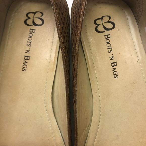 Columbian Leather Loafers Cognac Brown, size 6 - Picture 3 of 10